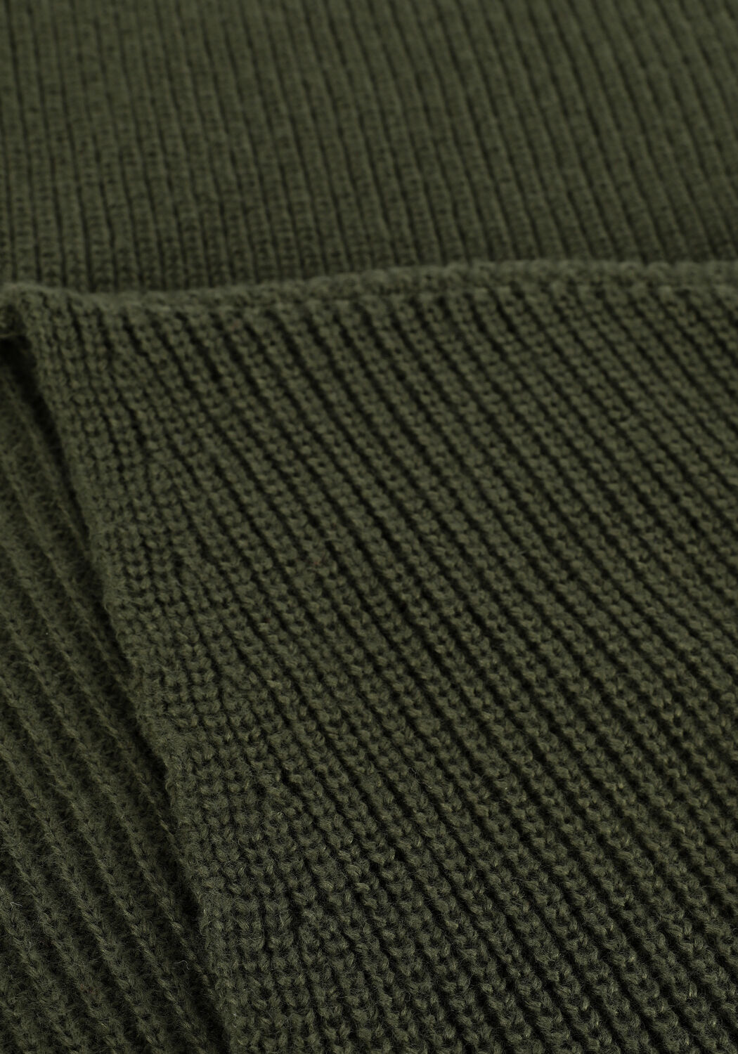 Groene ANOTHER LABEL Midi jurk HANNA KNITTED DRESS - large