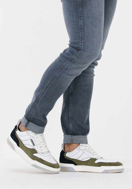 FLORIS VAN BOMMEL Baskets basses SFM-10115-01 en vert - large