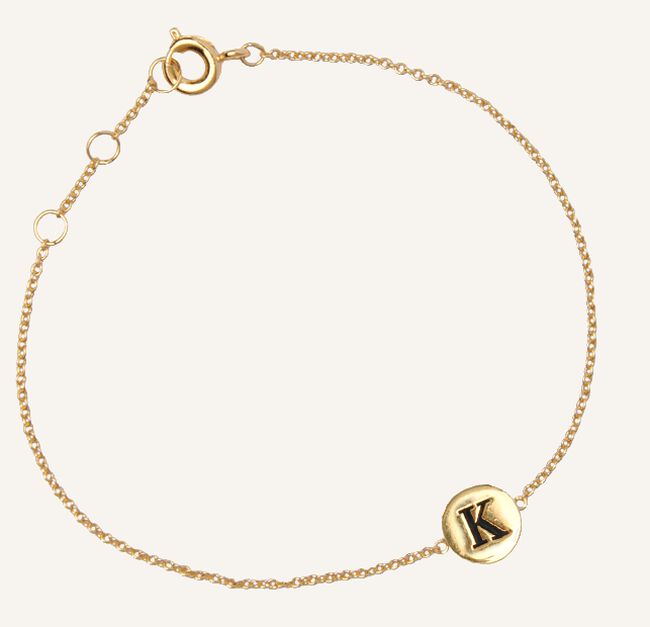 Gouden ATLITW STUDIO Armbanden CHARACTER BRACELET LETTER GOLD Gouden ATLITW STUDIO Armbanden CHARACTER BRACELET LETTER GOLD - large