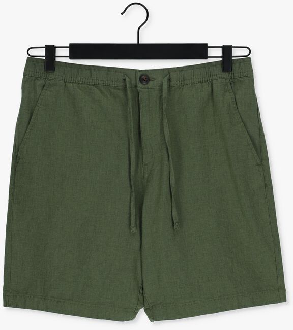 SELECTED HOMME Pantalon courte SLHCOMFORT-NEWTON LINEN en vert - large