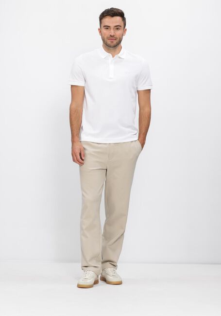 LACOSTE Polo REGULAR FIT COTTON BLEND POLO SHIRT en blanc - large