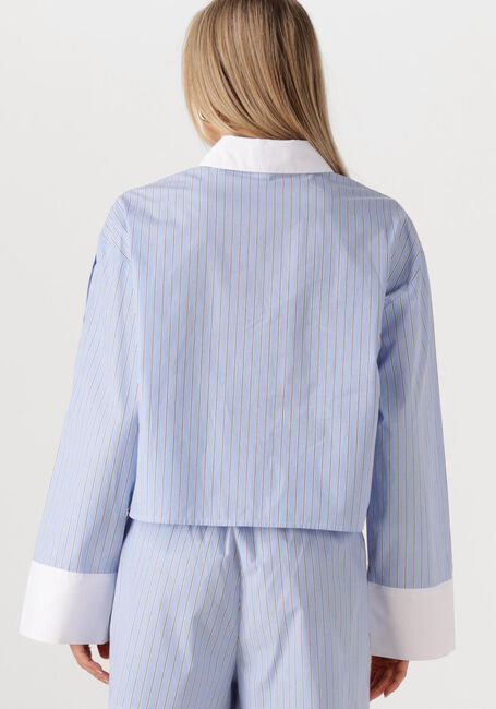 Blauwe SECOND FEMALE  ALANIS COMBI SHIRT - large