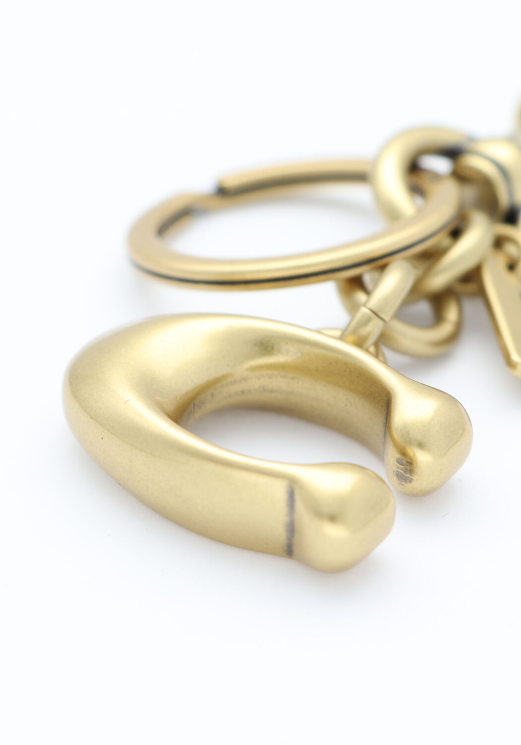  COACH  BAG CHARM DOG LEASH CLIP - large