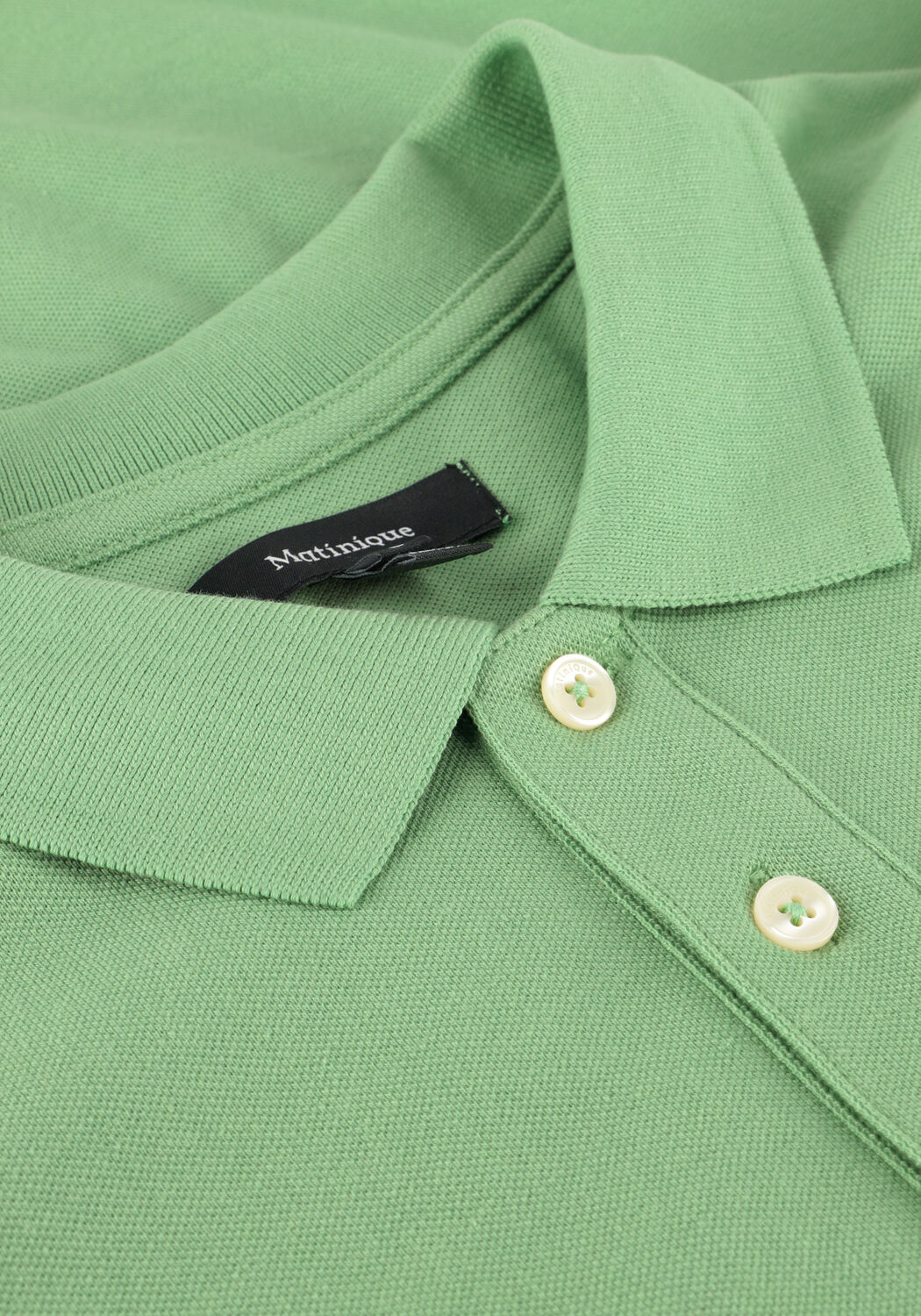 Groene MATINIQUE Polo MAPOLEO MELANGE - large