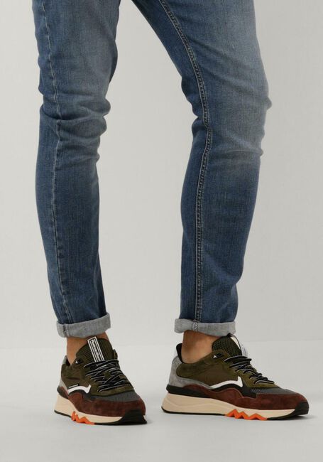 FLORIS VAN BOMMEL Baskets basses SFM-10178 DE ZAGER en multicolore - large