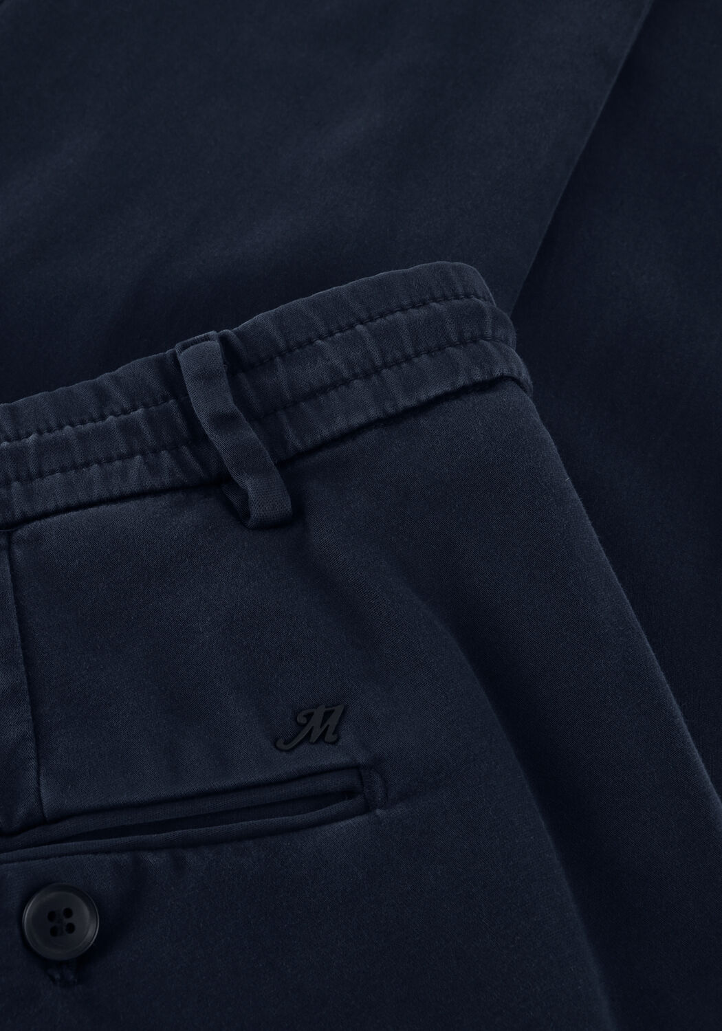 Donkerblauwe MASONS Chino MILANOJOGGER MBE071 - large