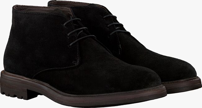 MAZZELTOV Chaussures à lacets 4082 en noir  - large