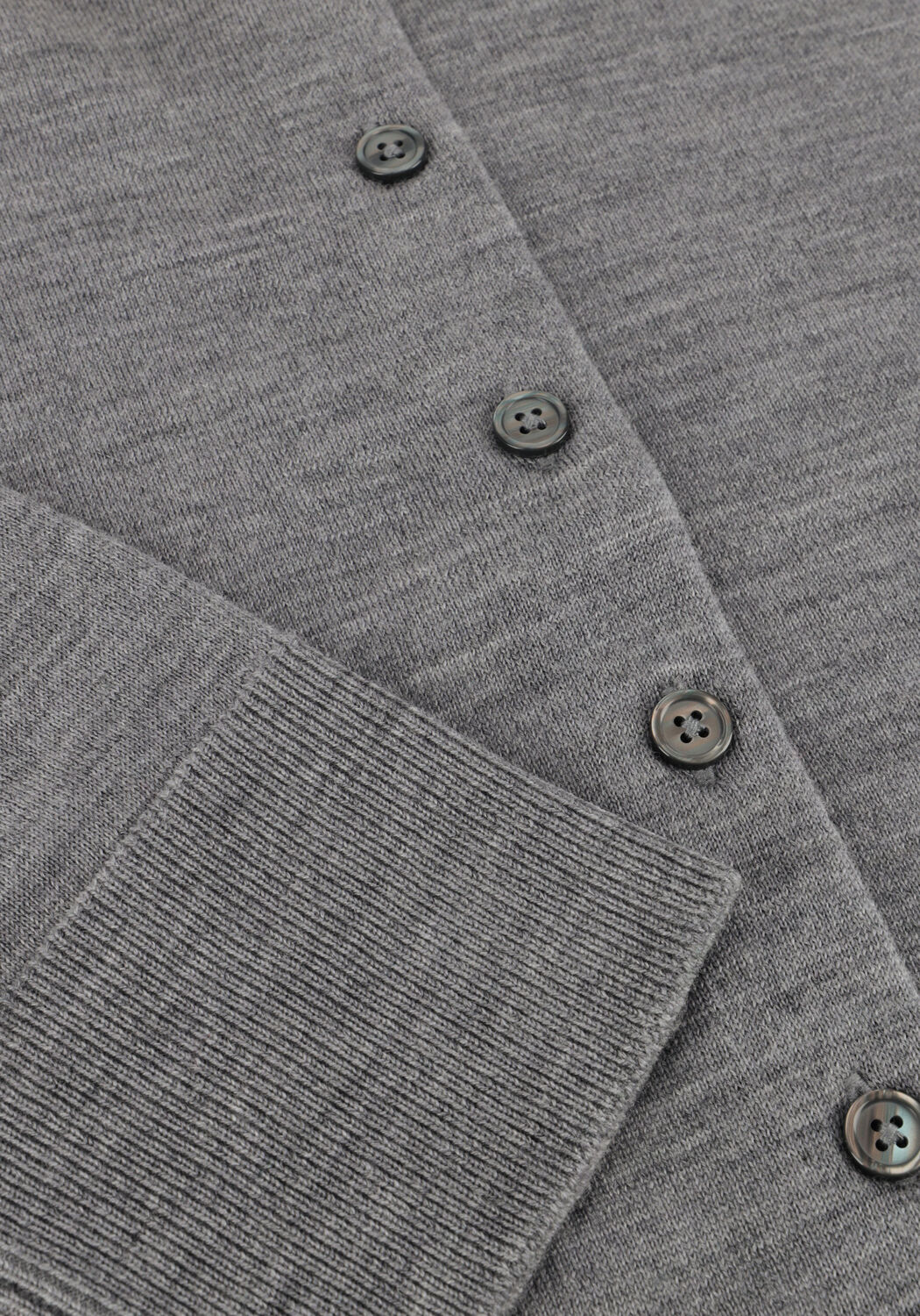 Grijze SELECTED WOMEN Vest SLFTHEA LS KNIT MERINO CARDIGAN - large