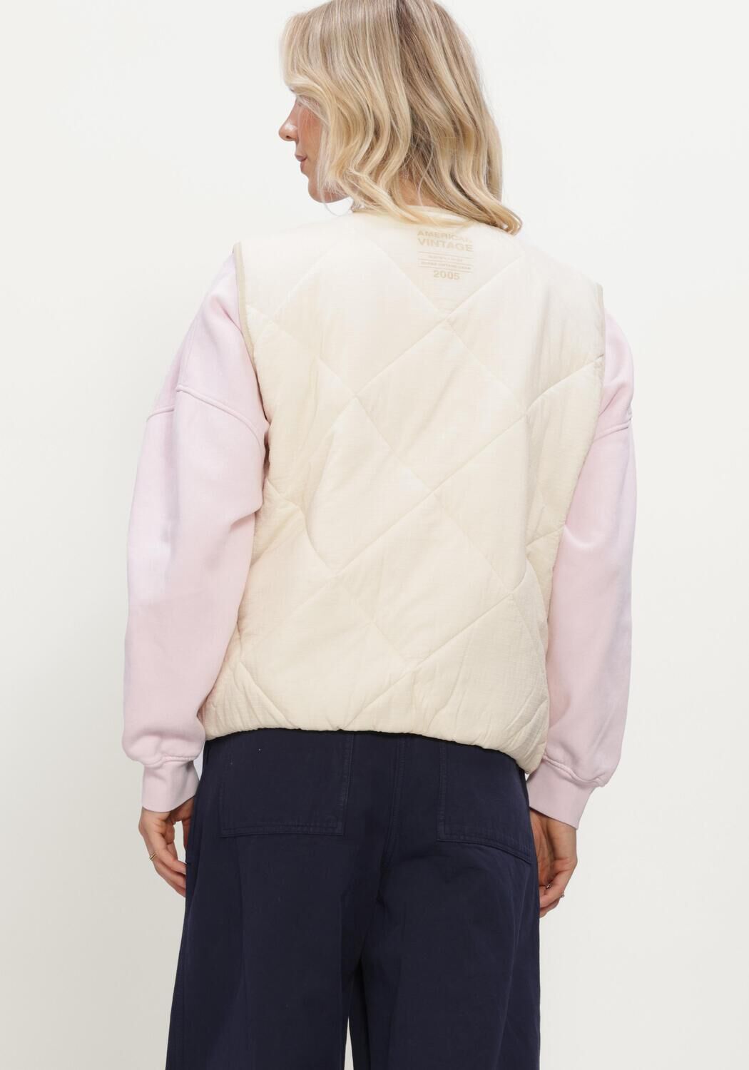 AMERICAN VINTAGE Spencer YUPIBAM Cr&egrave;me - large