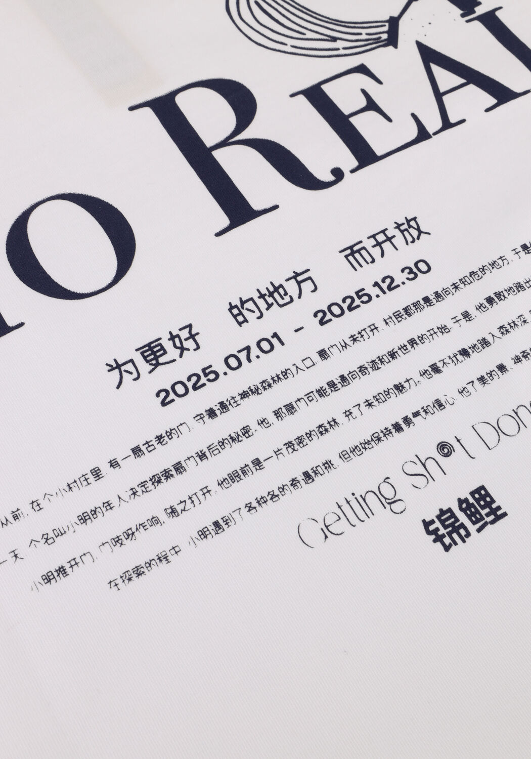 Witte WOODBIRD T-shirt WBBEAM PHO TEE - large