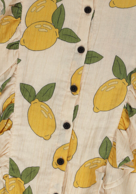 Gebroken wit CARLIJNQ  LEMON - RUFFLED BLOUSE - large