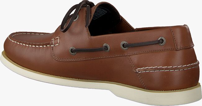 TOMMY HILFIGER Chaussures à enfiler CLASSIC BOATSHOE en marron  - large