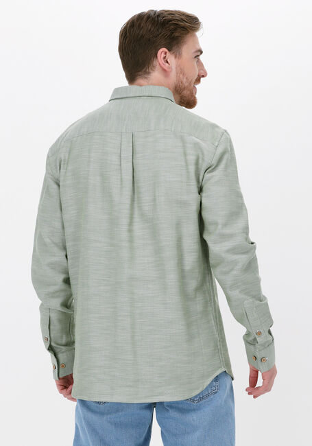 ANERKJENDT Chemise décontracté AKKONRAD STRUCTURE SHIRT en vert - large