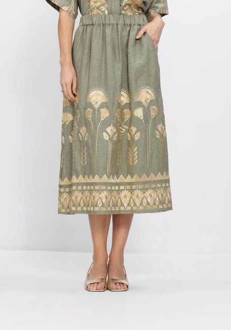 GREEK ARCHAIC KORI S26K-2072025 Jupes en vert - large