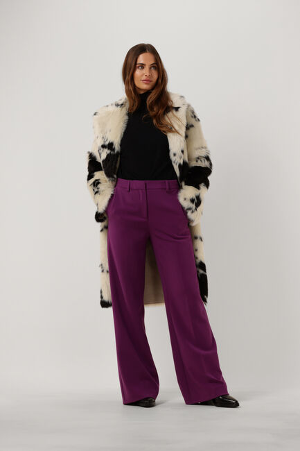 BEAUMONT Manteau en fausse fourrure REVERSIBLE FAUX FUR COAT Écru - large