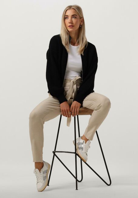 Zwarte GESTUZ Vest EMBLAGZ ZIPPED CARDGIAN Zwarte GESTUZ Vest EMBLAGZ ZIPPED CARDGIAN - large