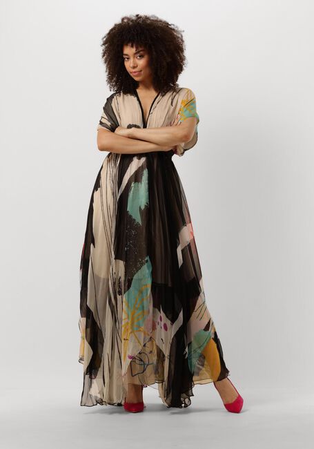 MES DEMOISELLES Robe maxi MICASSO en noir - large