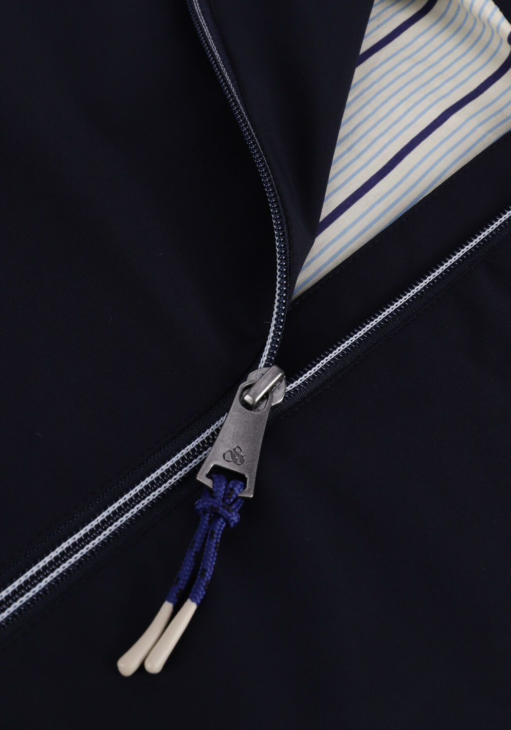 Donkerblauwe SCOTCH & SODA Jack CLASSIC HARRINGTON SOFT-SHELL JACKET - large