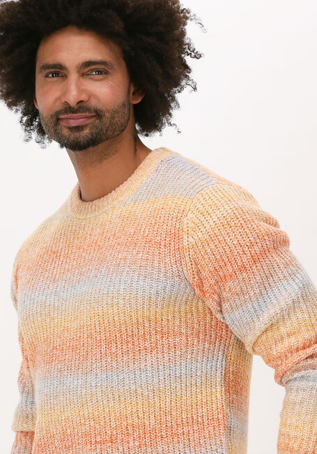 Multi SCOTCH & SODA Trui CREW NECK GRADIENT SWEATER - large