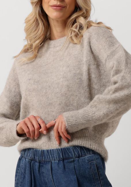 BY-BAR Pull SONNY NATURAL PULLOVER en gris - large