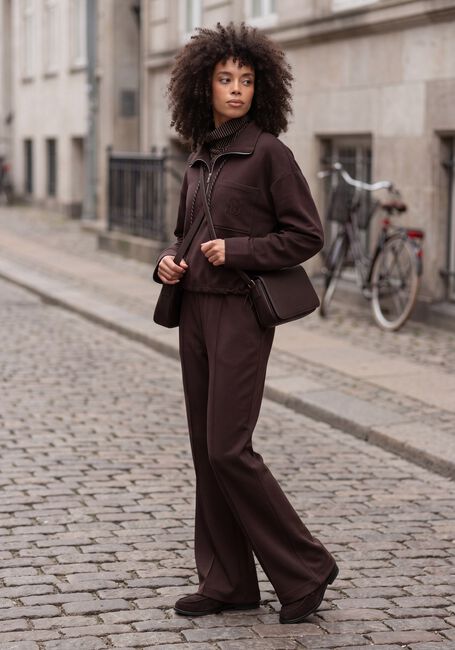 Bruine DANTE6 Wijde broek ROUSSE SMART SWEAT PANTS - large