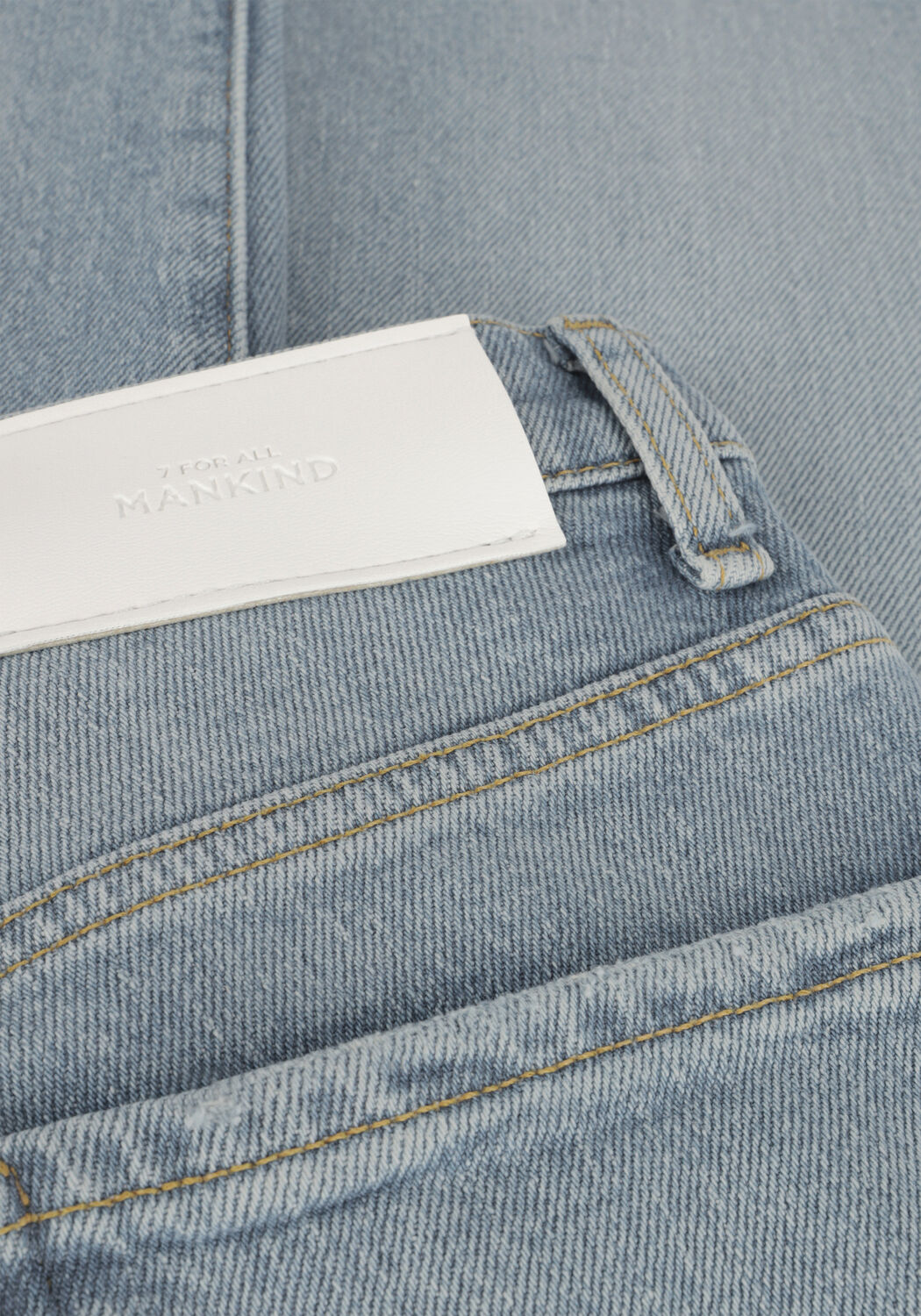 7 FOR ALL MANKIND Straight leg jeans LOGAN STOVEPIPE AIR WASH en bleu - large