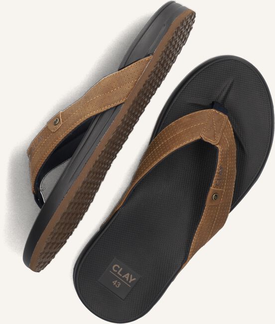 Cognac CLAY Slippers CLAY004 Cognac CLAY Slippers CLAY004 - large