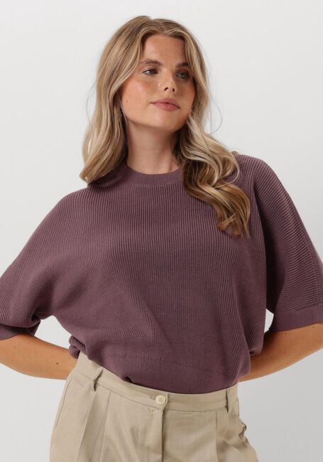 MSCH COPENHAGEN Pull MSCHAMARI RACHELLE 2/4 PULLOVER en violet - large