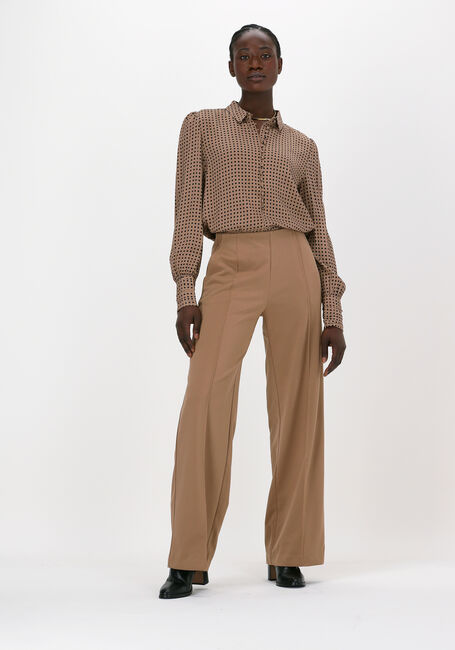MODSTRÖM LOHAN PRINT SHIRT Blouses en camel - large