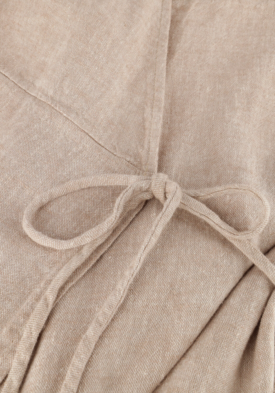 MSCH COPENHAGEN Robe midi MSCHJOVENE GINIA 3/4 WRAP DRESS Sable - large