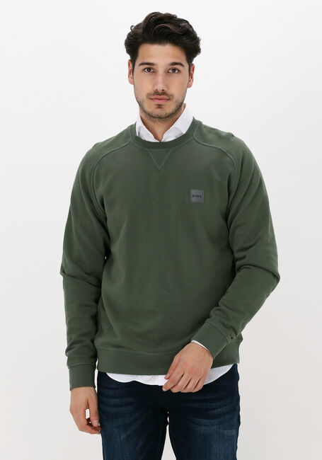 BOSS ORANGE Chandail WESTART 1 10234591 Vert fonc&eacute; - large