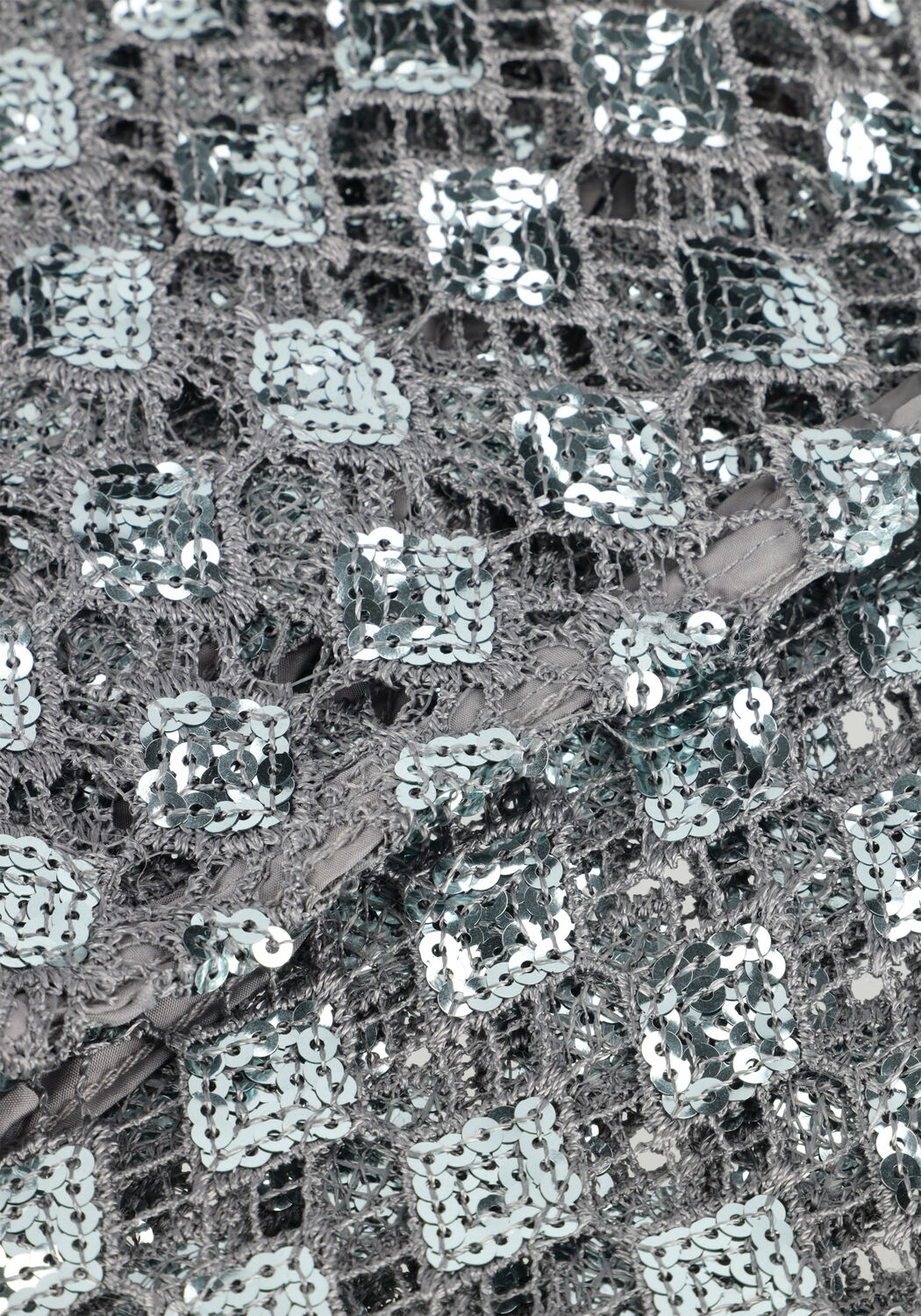 Zilveren OBJECT Top OBJGITTE LO L/S TOP 136 - large