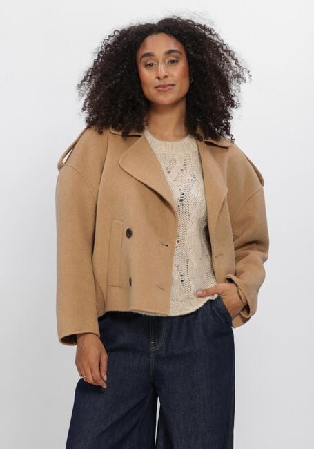 SUMMUM Jack JACKET WOOL CLASSIC en camel - large