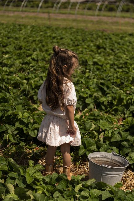 JENEST Mini-jupe BETTY BALLOON SKIRT en rose - large