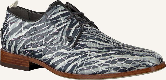 Grijze REHAB Nette schoenen GREG CROCO ZEBRA Grijze REHAB Nette schoenen GREG CROCO ZEBRA - large