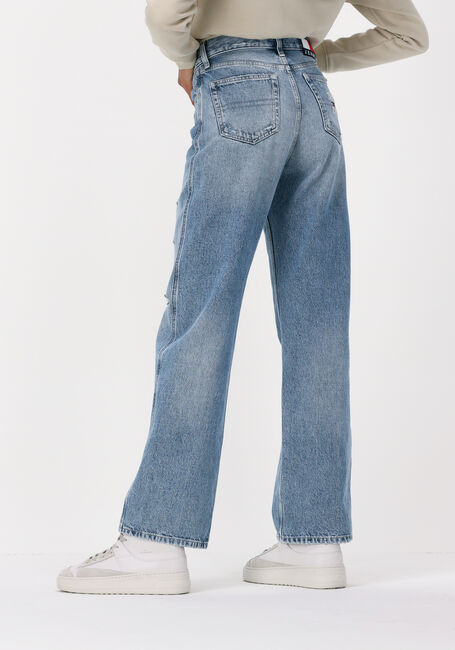 Lichtblauwe TOMMY JEANS Wide jeans BETSY MR LOOSE CE817 - large