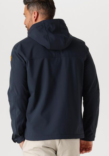 Blauwe PME LEGEND Jack SEMI LONG JACKET SUCCESSOR 3L SOFT SHELL - large