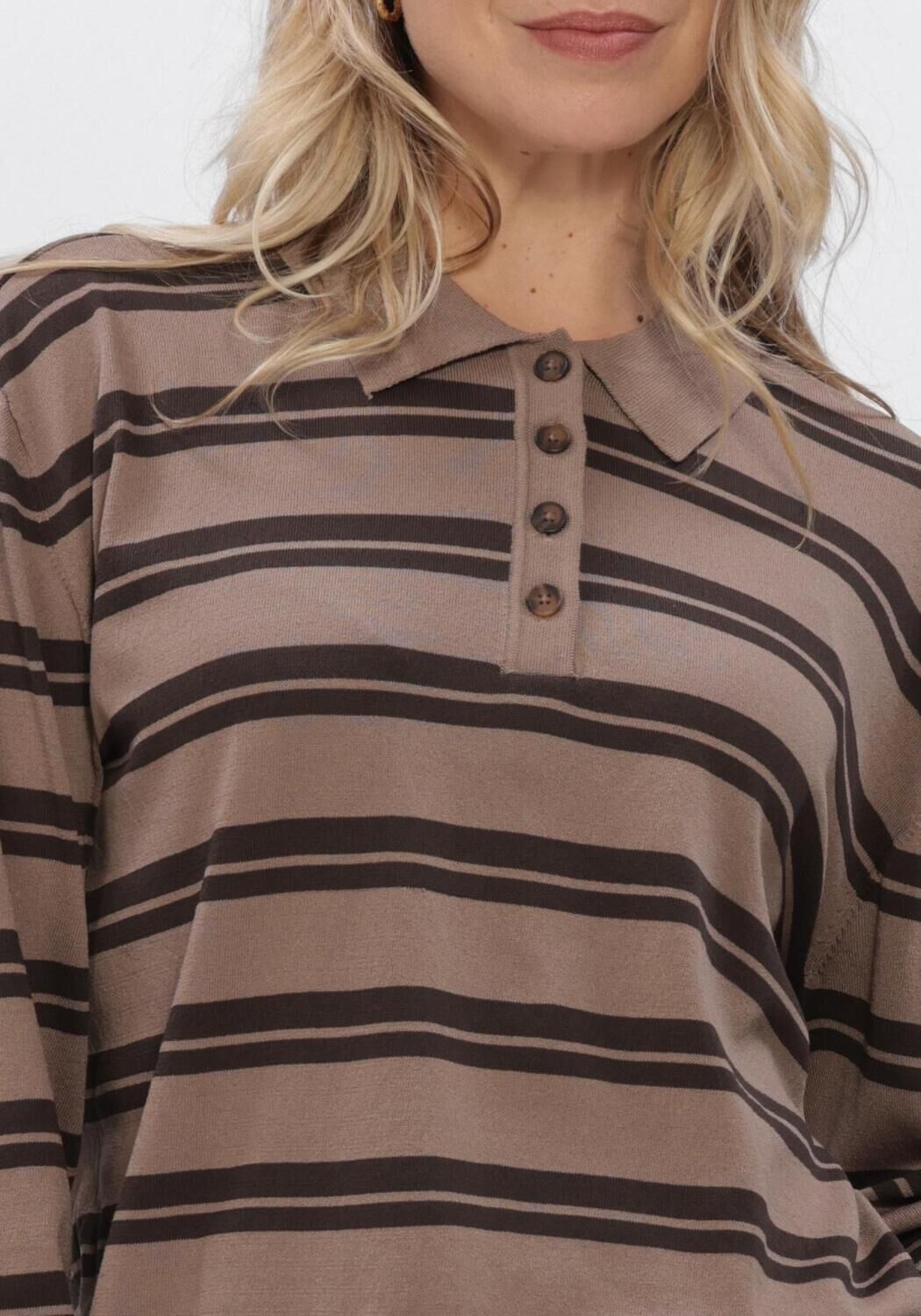 Zand MSCH COPENHAGEN  MSCHDOROTHEA FAUSTINA SHIRT AOP - large