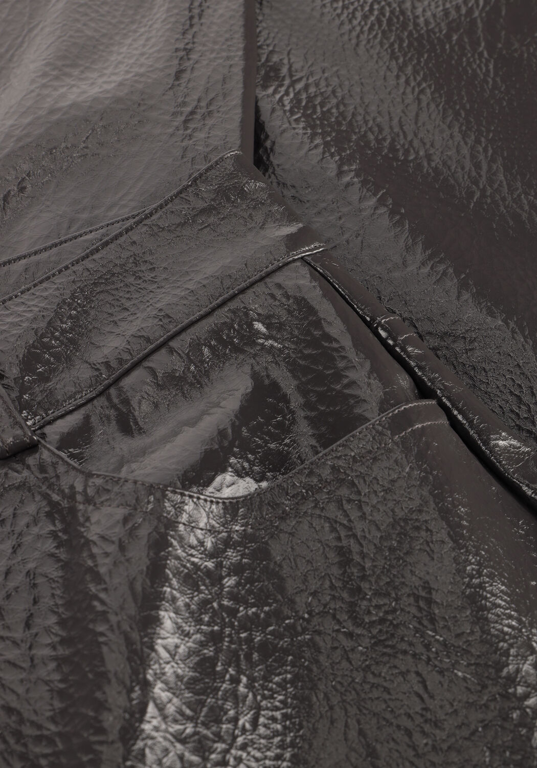 Donkergrijze AMAYA AMSTERDAM Broeken/jumpsuits LOUA PANTS - large