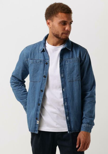 ANERKJENDT Surchemise AKHERBERT DENIM OVERSHIRT en bleu - large