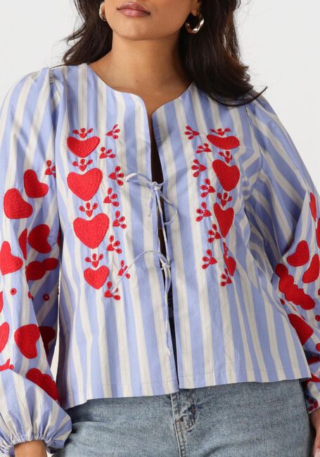 Blauwe SISSEL EDELBO  ELISABETH TOP - large