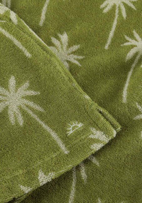 SALTED STORIES Polo BEACH PALMS LOOSE SHIRT en vert - large