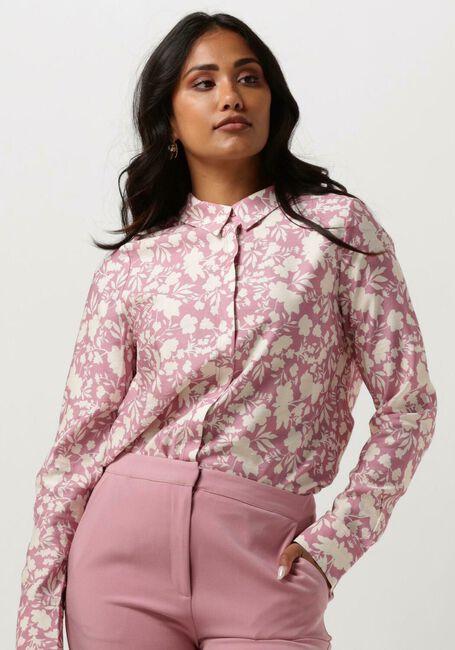 ANOTHER LABEL DREISER FLOWER SHIRT L/S Blouses en rose - large