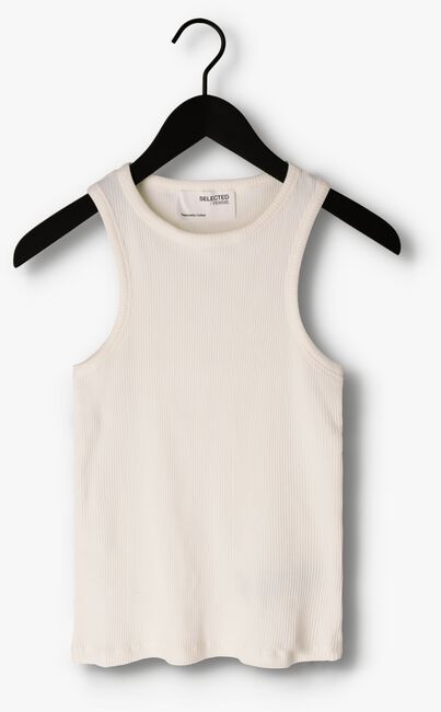 Witte SELECTED FEMME Top SLFANNA O-NECK TANK TOP - large
