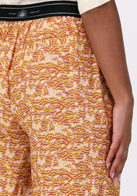 SCOTCH & SODA Pantalon large HIGH-RISE WIDE-LEG DRAPEY PYJAMA PANTS en orange - large