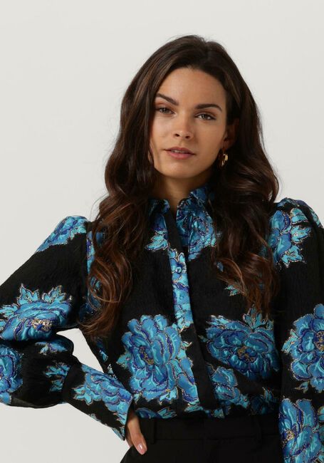 Blauwe Y.A.S.  YASROSIES LS SHIRT - large