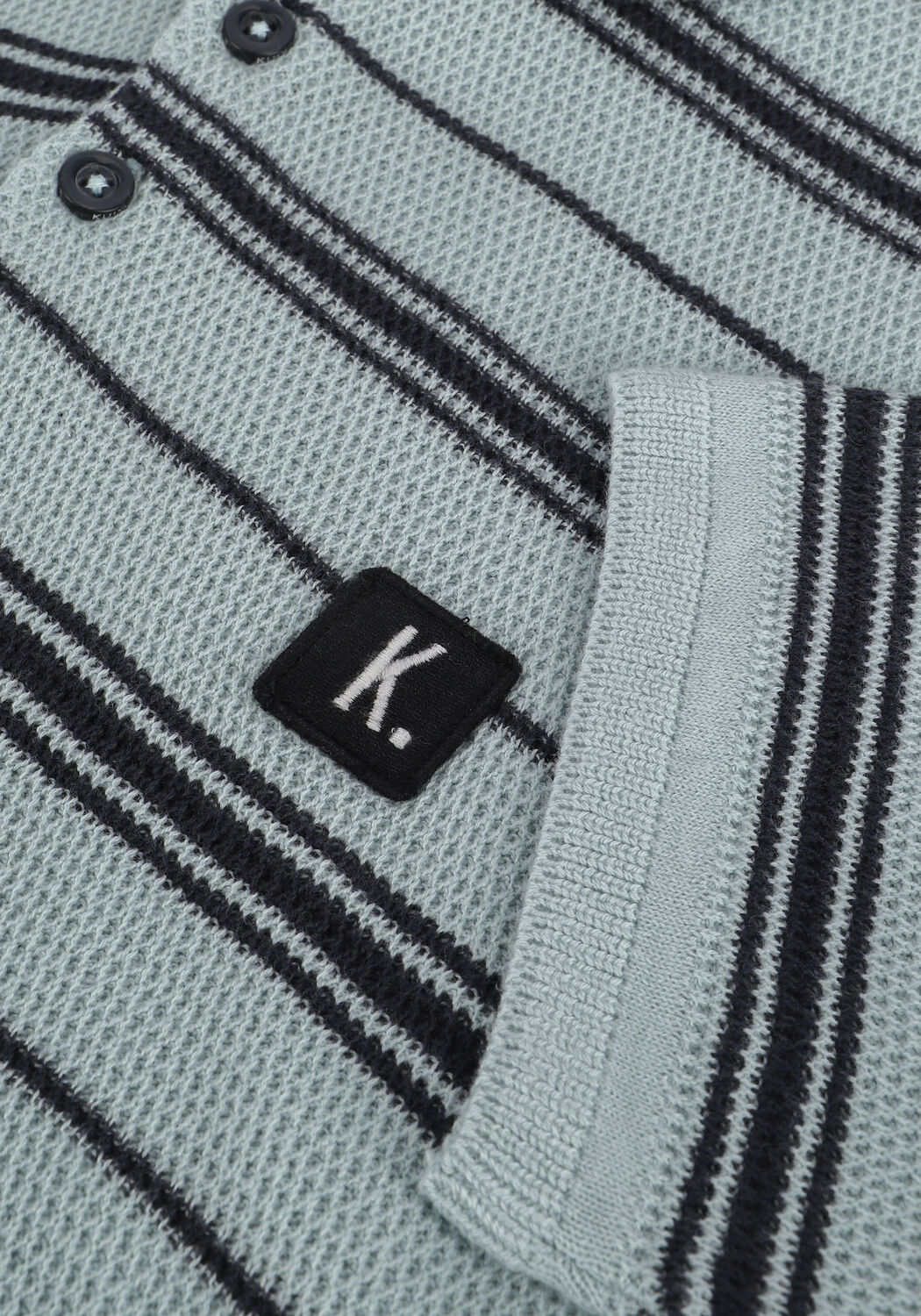 KULTIVATE Polo PL KONOS STRIPES Bleu clair - large