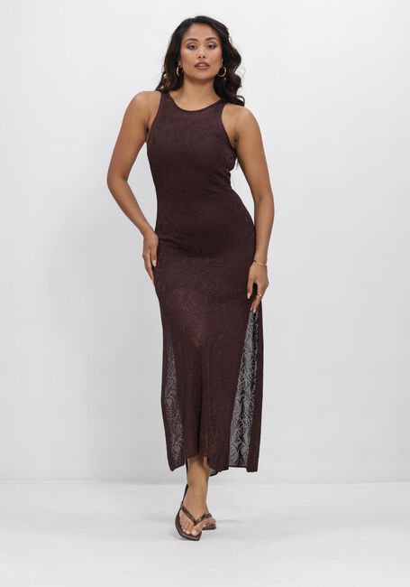 Bruine VANESSA BRUNO Maxi jurk ETTA - large