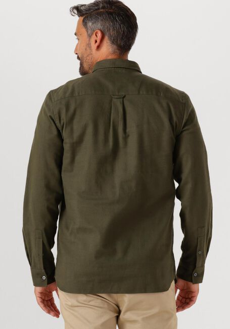 LYLE & SCOTT Chemise décontracté PLAIN FLANNEL SHIRT en vert - large