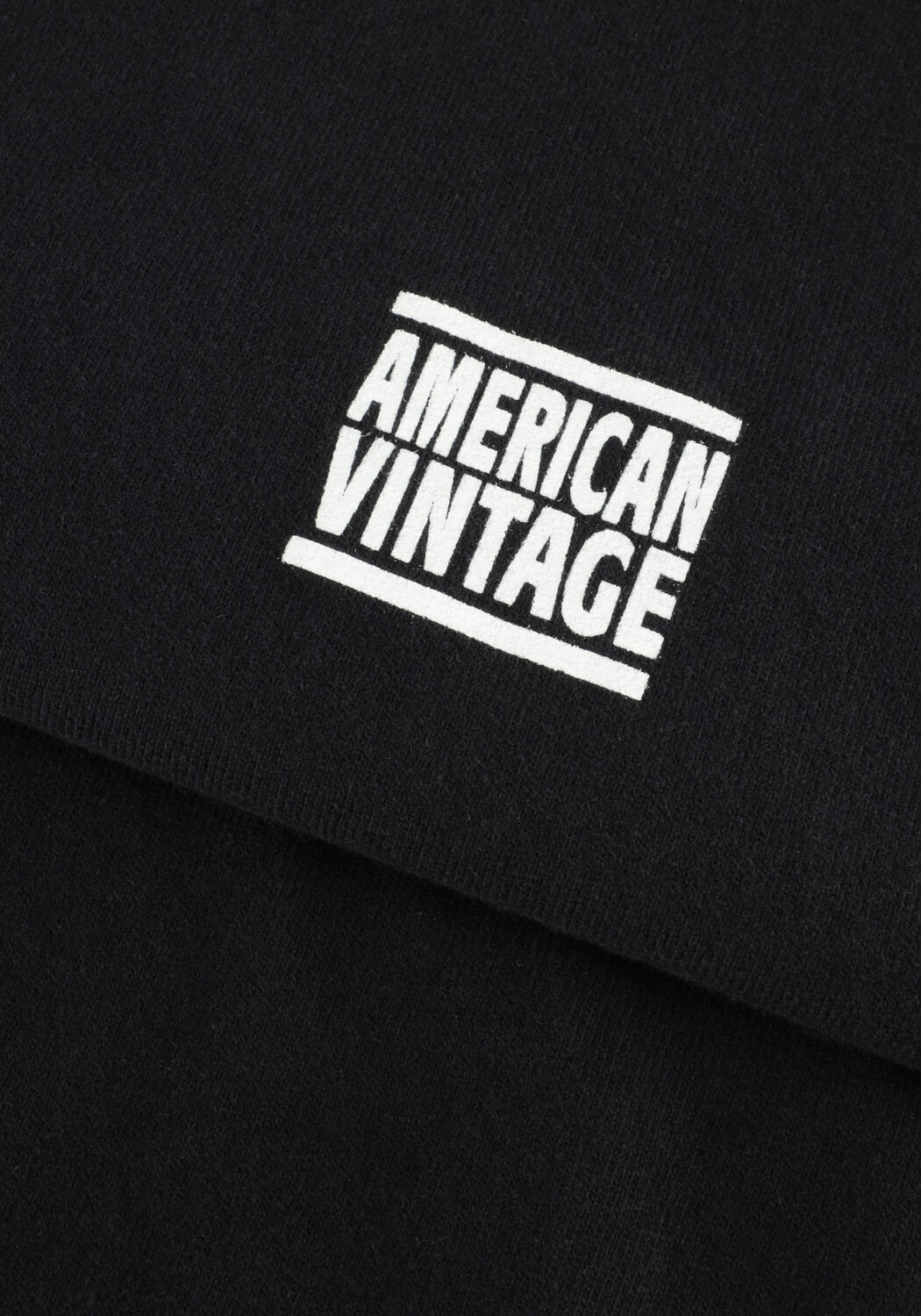 Zwarte AMERICAN VINTAGE T-shirt YKOBOW - large